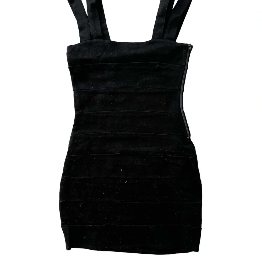 H&M Bodycon Black Mini Dress Sz.4 ( runs super small, fits XS)